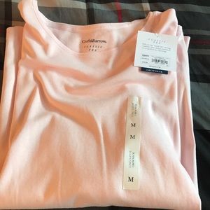 Croft & Barrow Pink Long Sleeve Crewneck